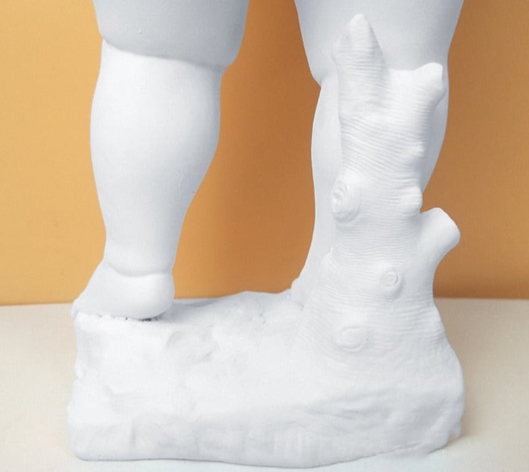 Fat David Greek Sculpture