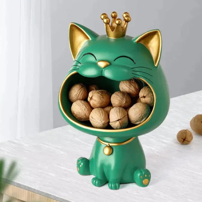 Miravique Lucky Cat Storage Bin