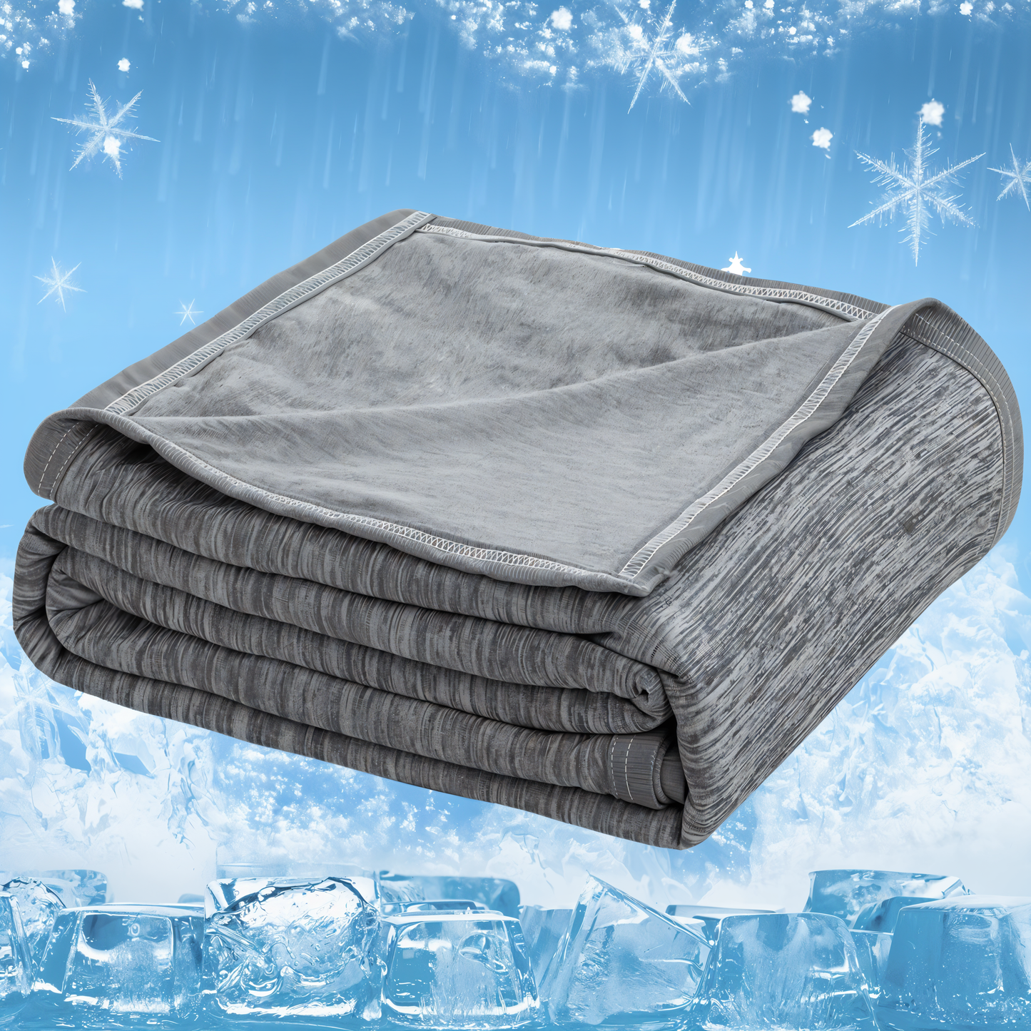 Chilly Cooling Blanket - Cooling Cotton Blanket - Cooling Summer Blanket