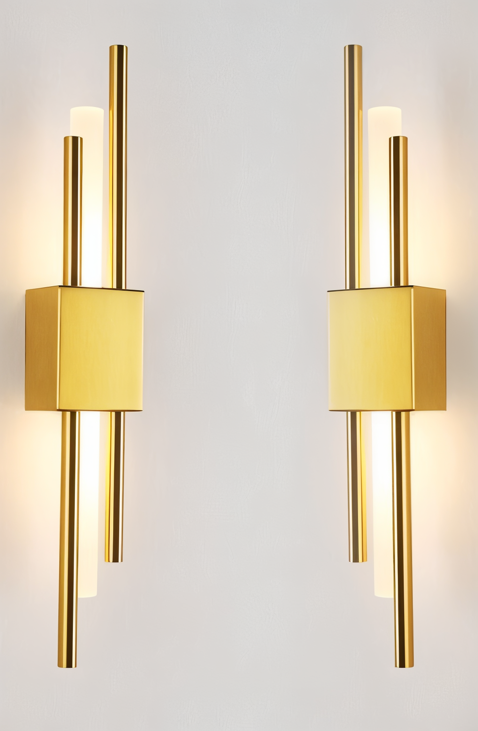 NobleGlow Gold Black Wall Light - Luxury Linear Design, Adjustable Warm/Neutral/Cool Lighting