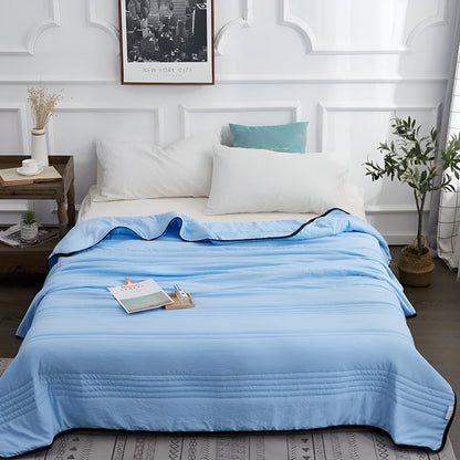 RefreshLux Cooling Blanket - Breathable Summer Blanket - Cooling Blanket for Summer