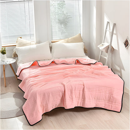 RefreshLux Cooling Blanket - Breathable Summer Blanket - Cooling Blanket for Summer