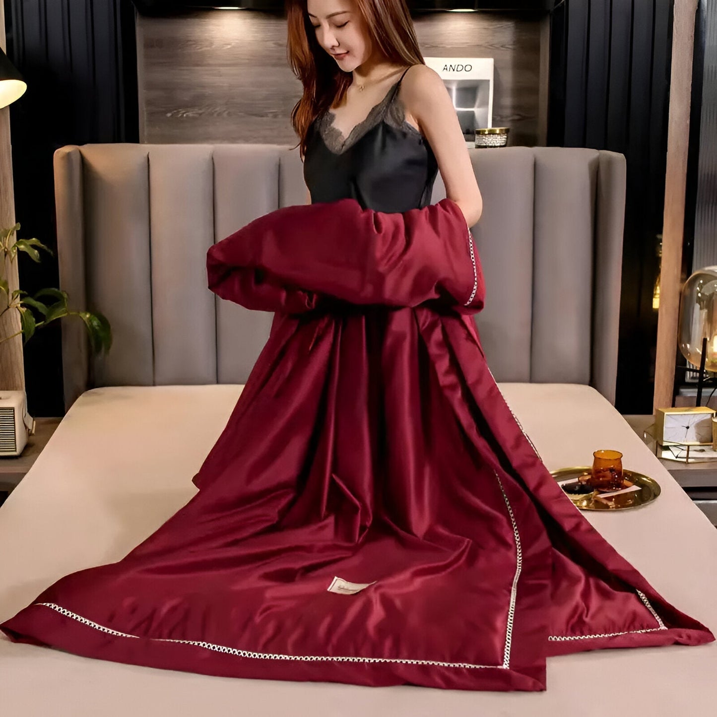 SilkAir Summer Blanket - Lightweight Summer Blanket - Blanket Polyester