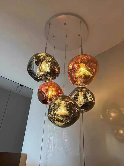 Nordic Lava Bundle Chandelier