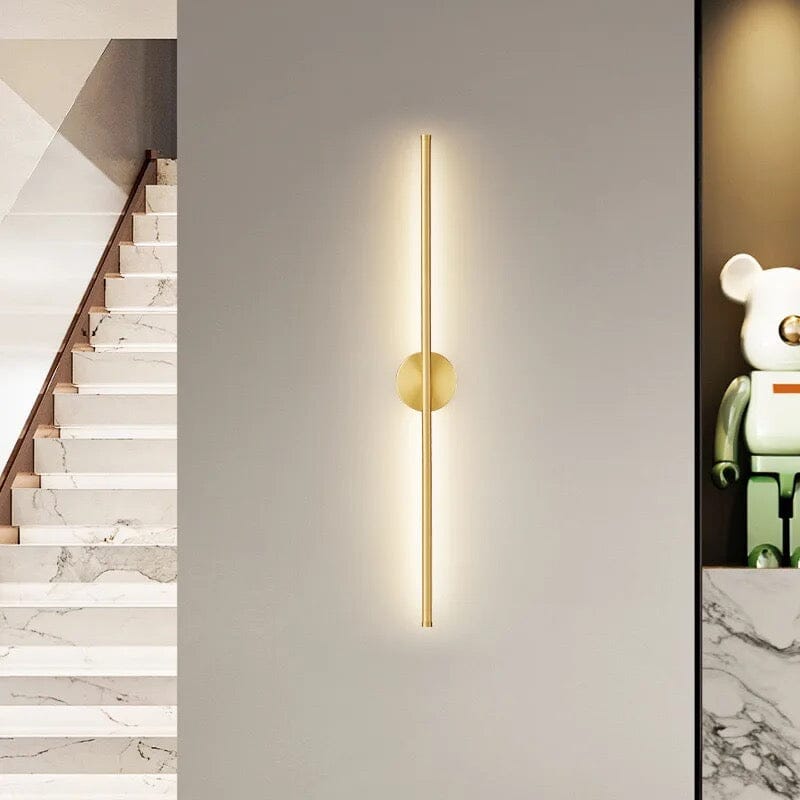 Golden Tube Wall light