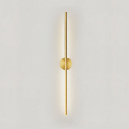 Golden Tube Wall light