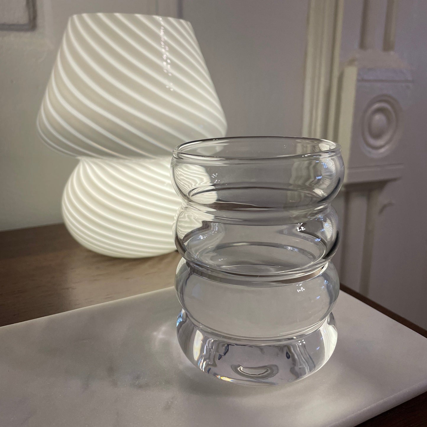 Rim Rum Ripple Glass Cups