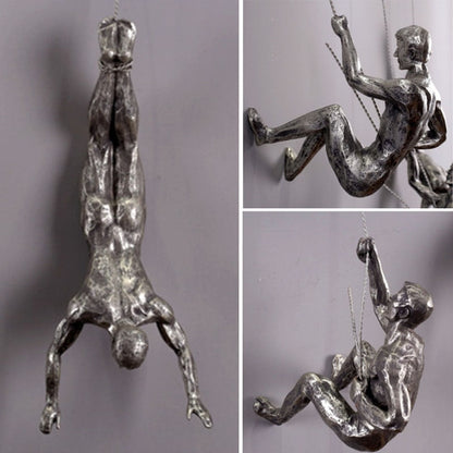 Rock Climber Wall Hanging