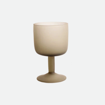 Ombre Frosted Wine Glass & Cup