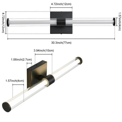 Miravique - Two-Bulb LED Wall/Vanity Sconce