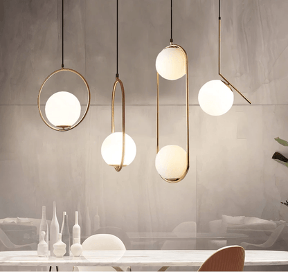 Nordic Glass Ball Hanging Lights