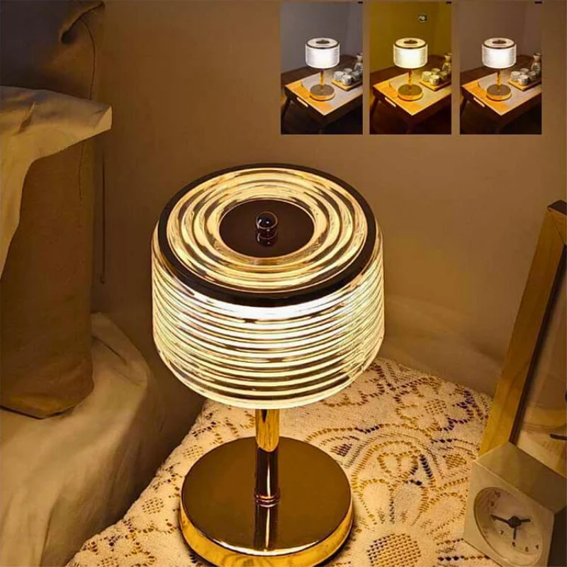 GlowRing - LED Table Lamp in Ring Shape