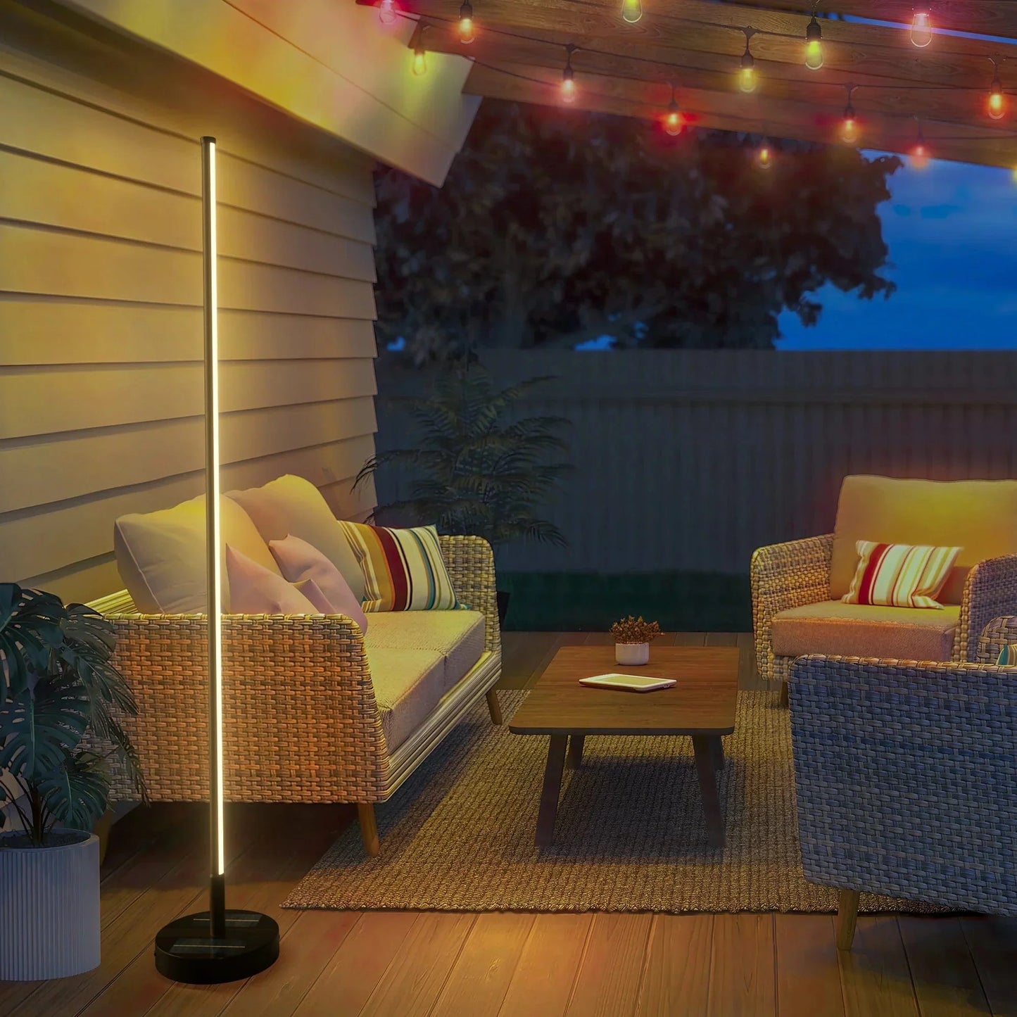 Modern Outdoor Floor Lamp