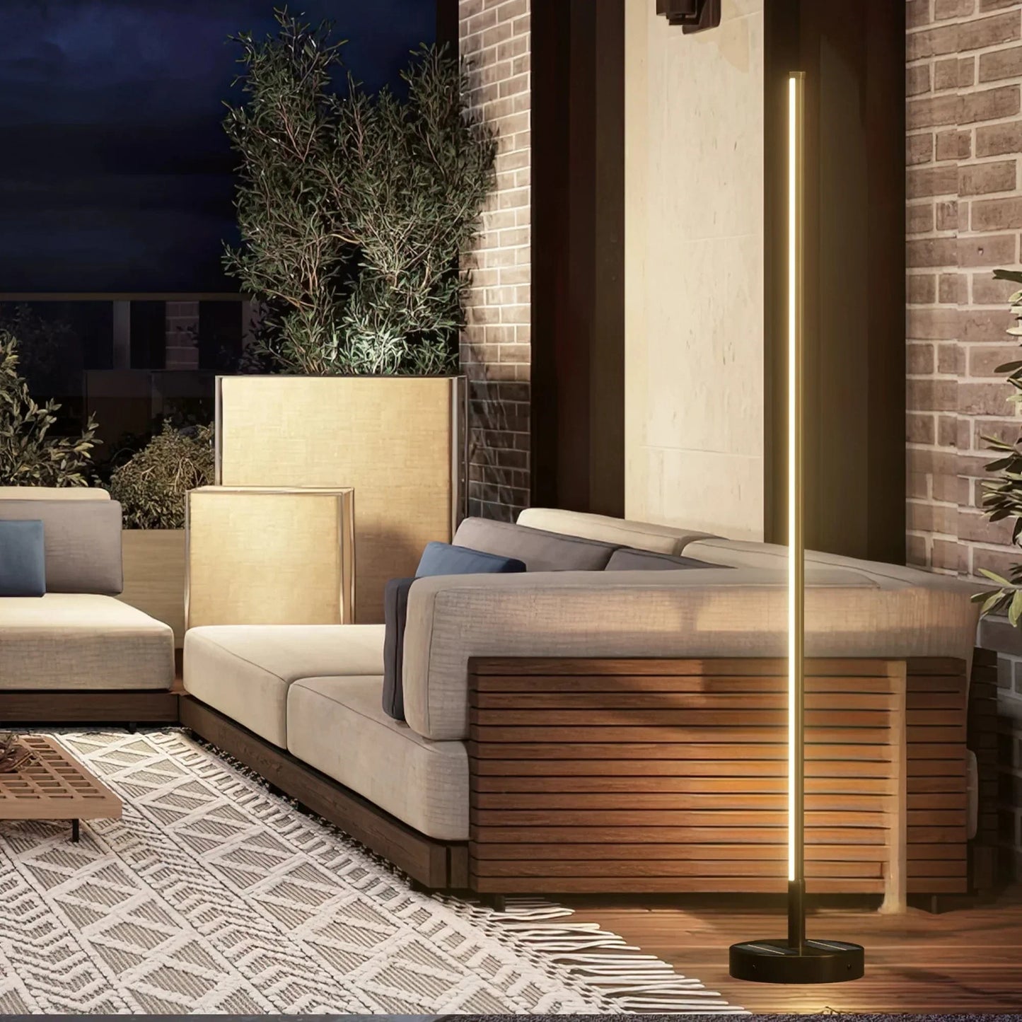 Modern Outdoor Floor Lamp