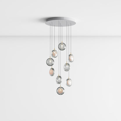 Miravique Glass Art  Pendant Lamp