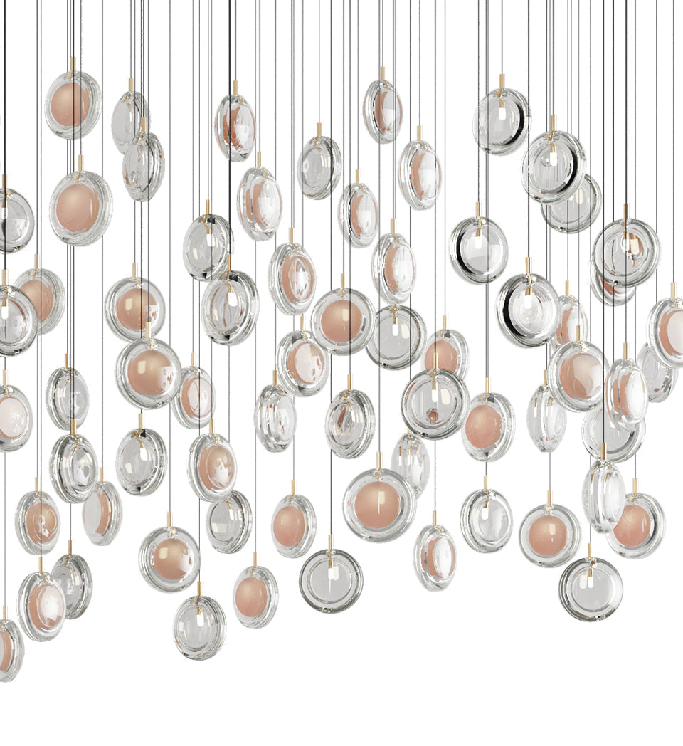 Miravique Glass Art  Pendant Lamp