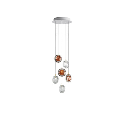 Miravique Glass Art  Pendant Lamp