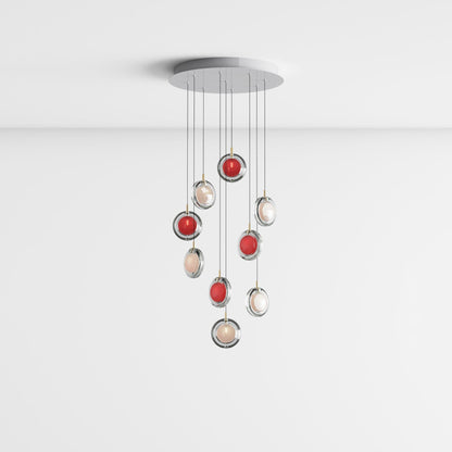 Miravique Glass Art  Pendant Lamp