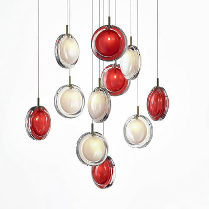 Miravique Glass Art  Pendant Lamp