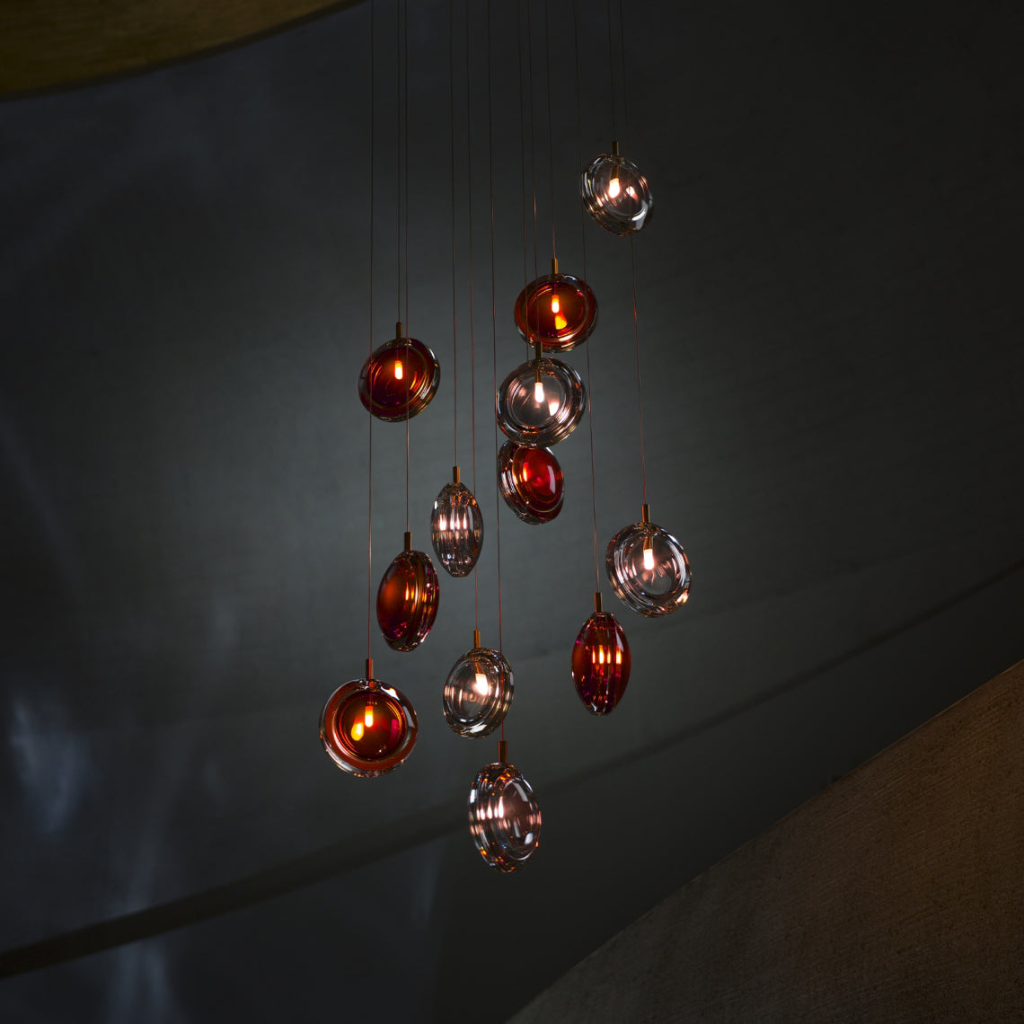 Miravique Glass Art  Pendant Lamp