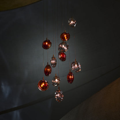 Miravique Glass Art  Pendant Lamp