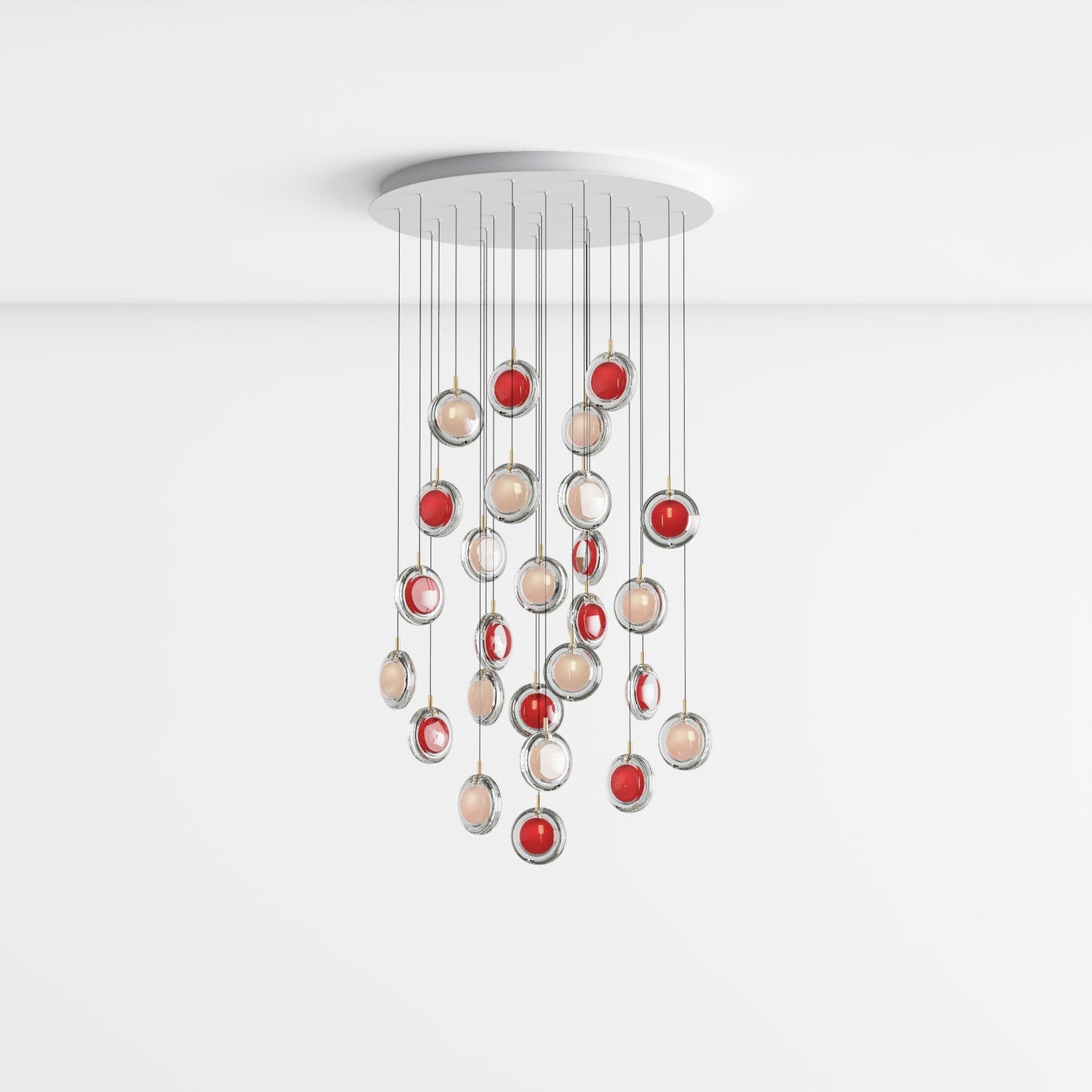 Miravique Glass Art  Pendant Lamp