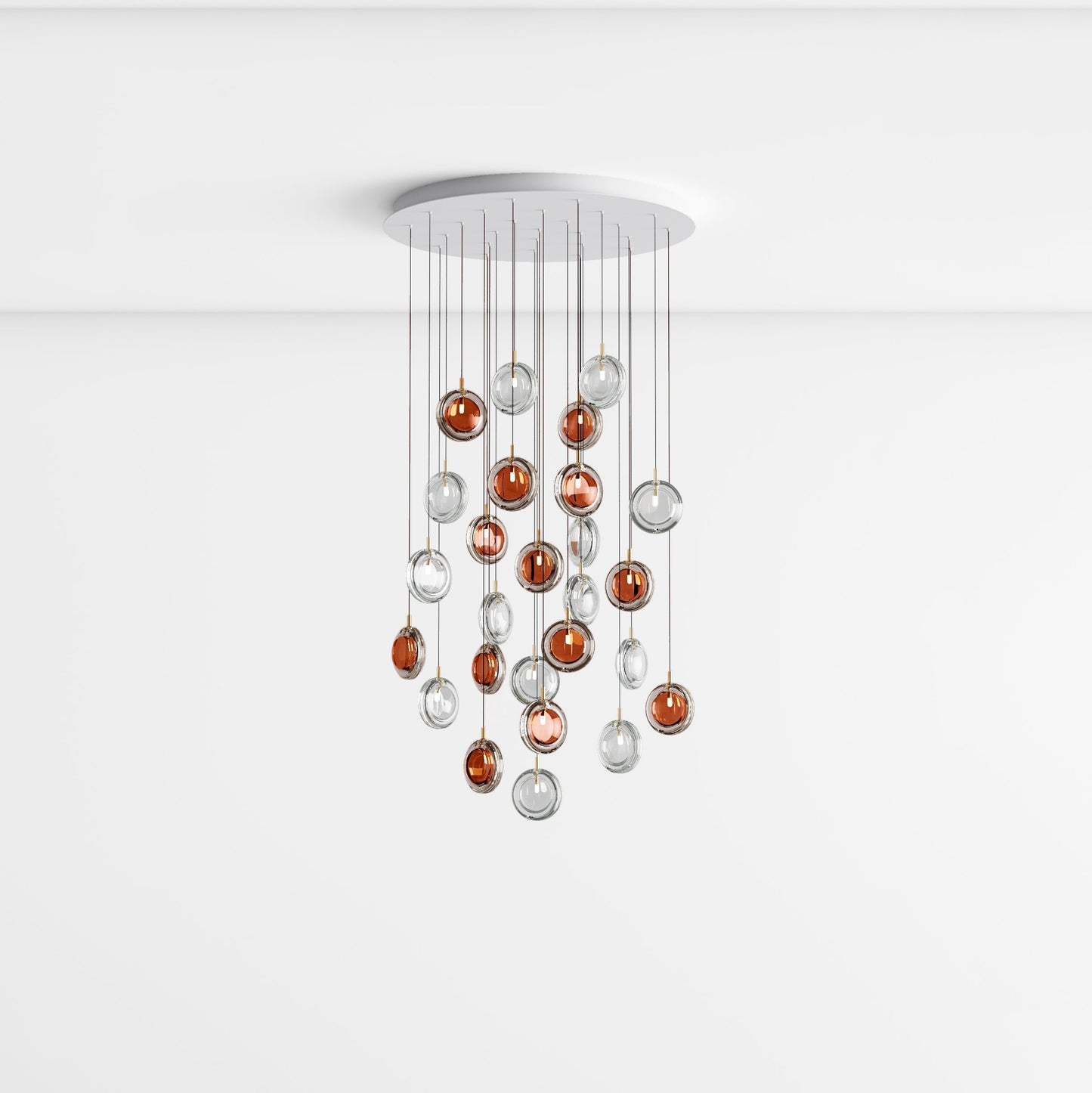 Miravique Glass Art  Pendant Lamp