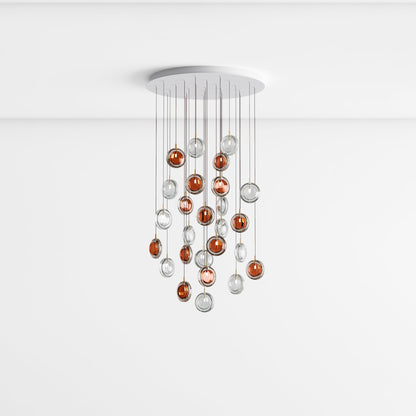 Miravique Glass Art  Pendant Lamp