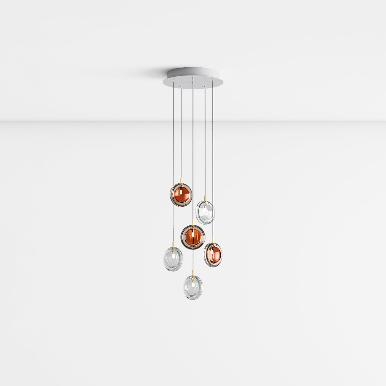 Miravique Glass Art  Pendant Lamp