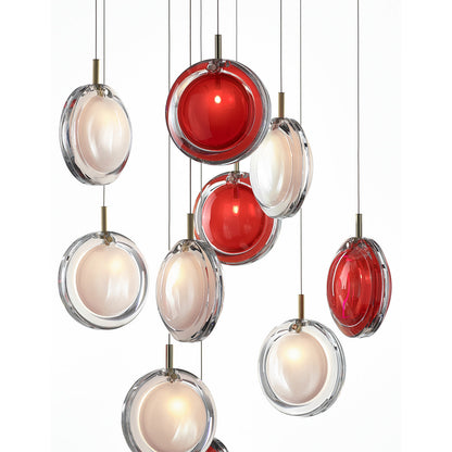 Miravique Glass Art  Pendant Lamp