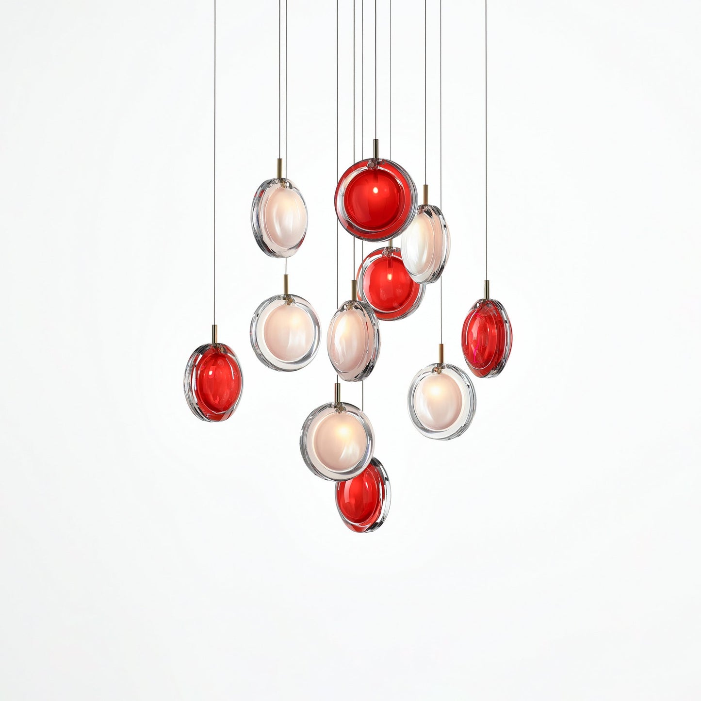 Miravique Glass Art  Pendant Lamp