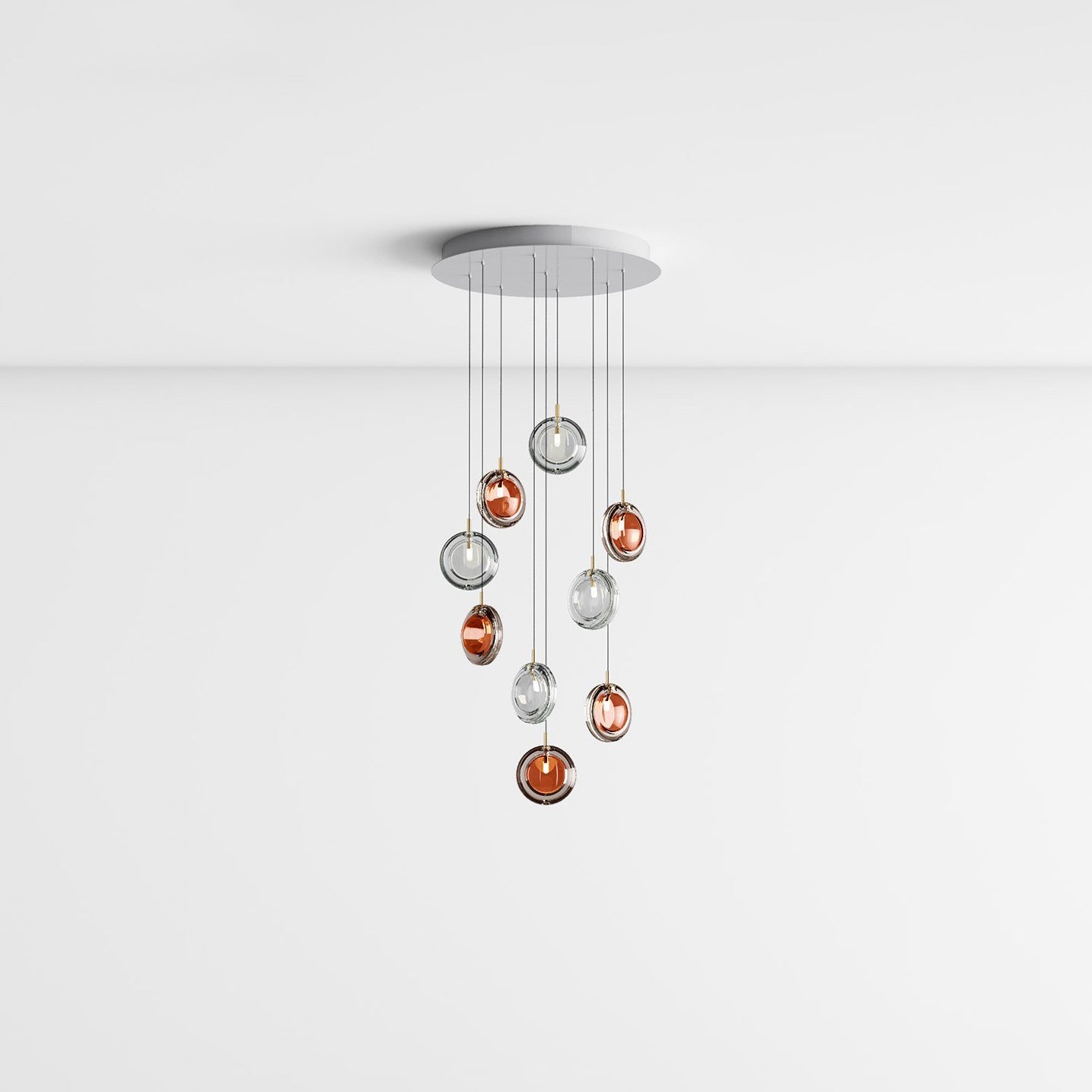 Miravique Glass Art  Pendant Lamp