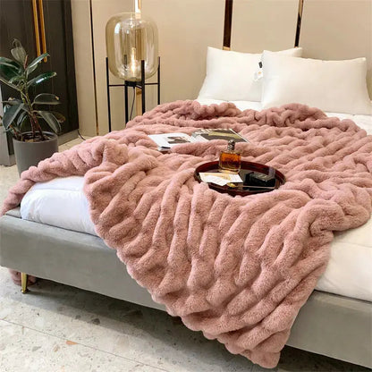 Luxury Faux Fur Throw