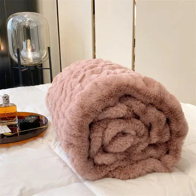 Luxury Faux Fur Throw