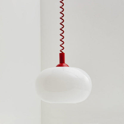 Macaron spring pendant light lamp