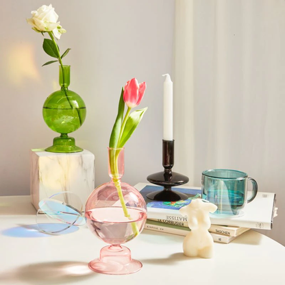 Danish Pastel Taper Candle Holder