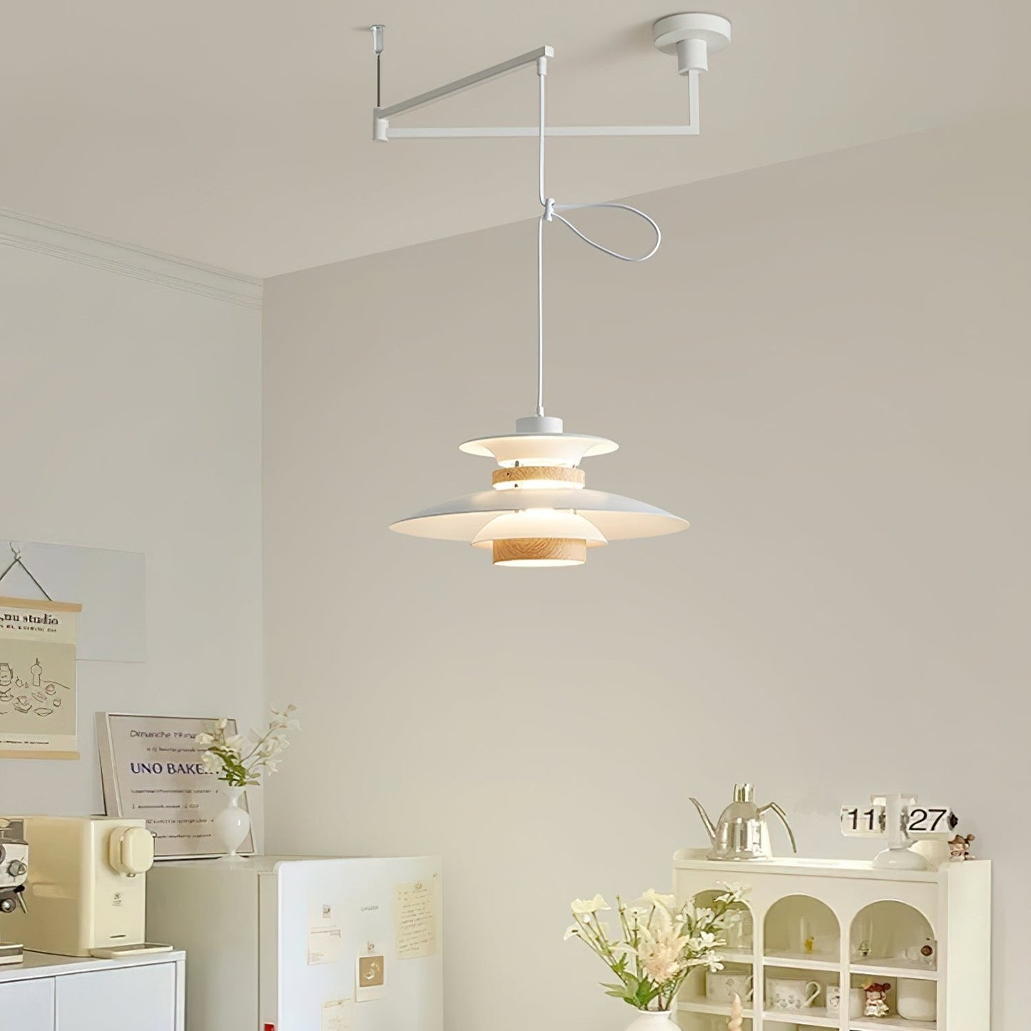 Mercero – Pendant Lamp with Swivel Arm