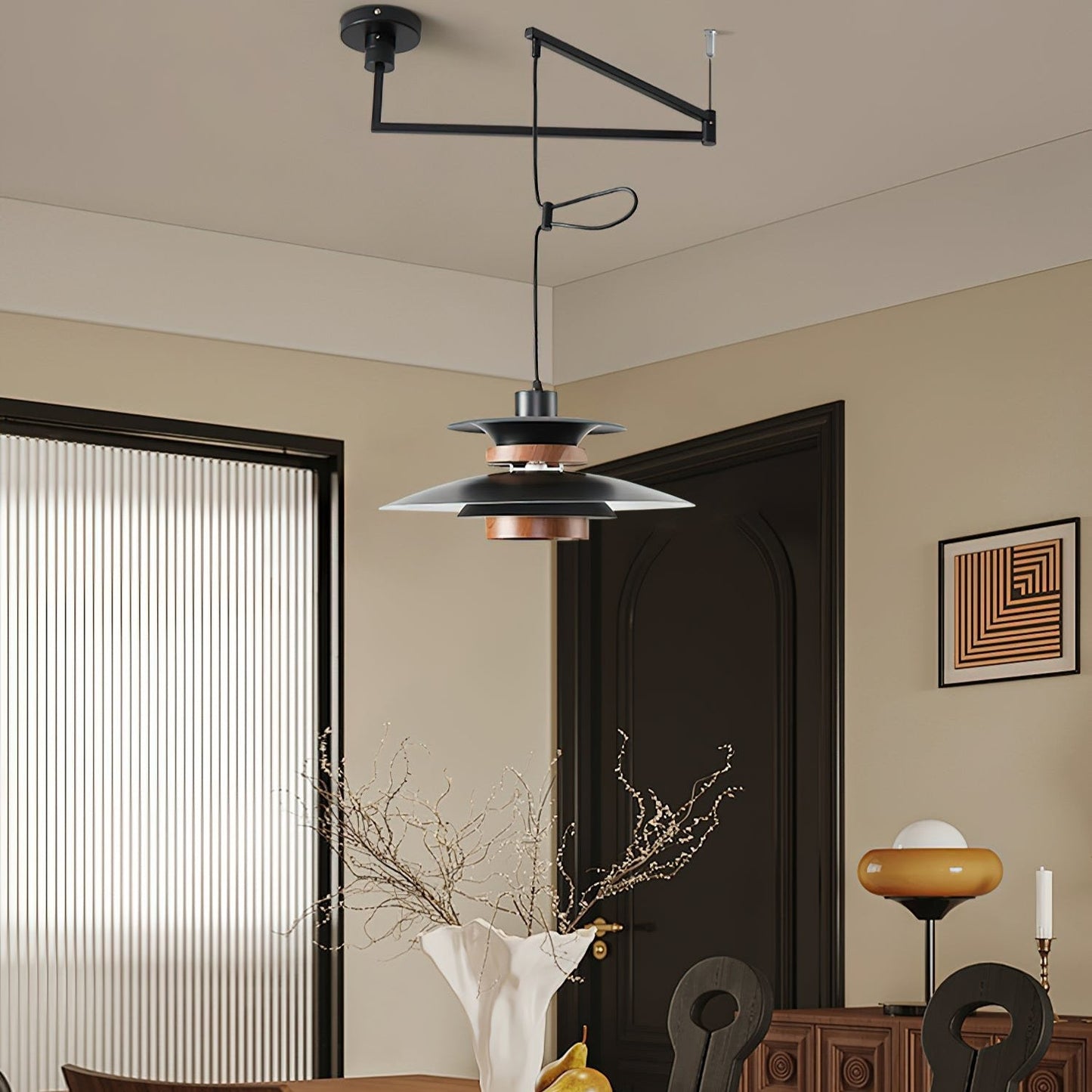 Mercero – Pendant Lamp with Swivel Arm