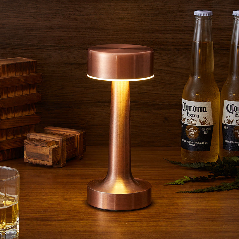 Perspective - Retro Rechargeable Wireless Restaurant Bar LED Table Lamp