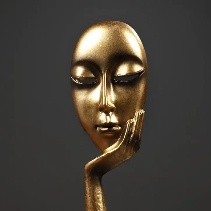 Miniature Mask Sculpture