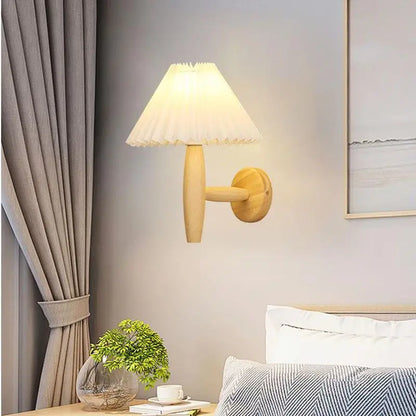 WoodLuxe - Modern wooden wall light lamp