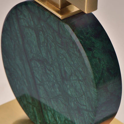 Modern Emerald Marble Candle Holder