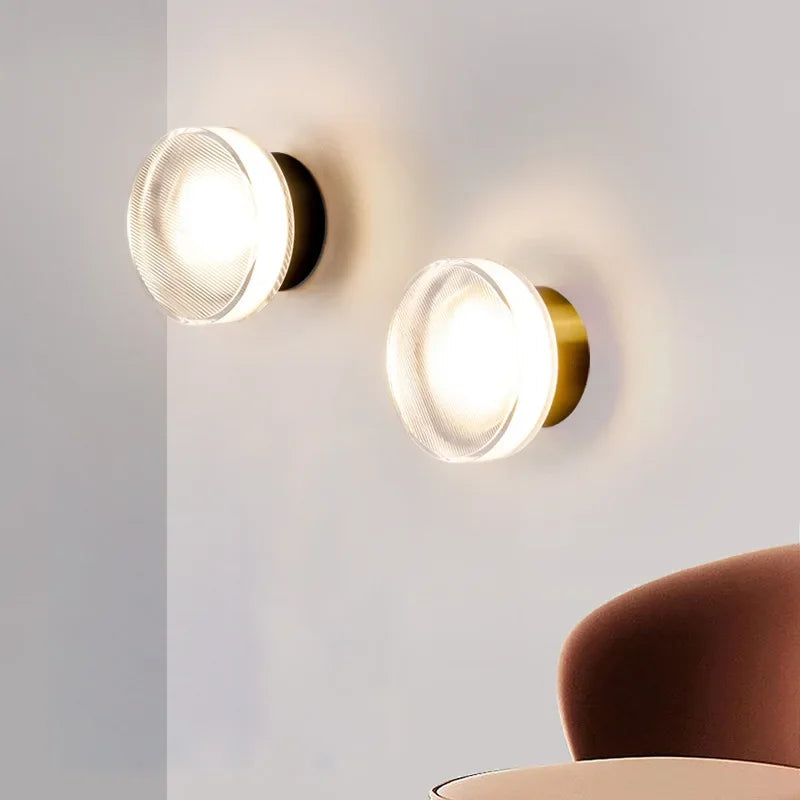 Orbalumina - Modern Round Wall Lamp