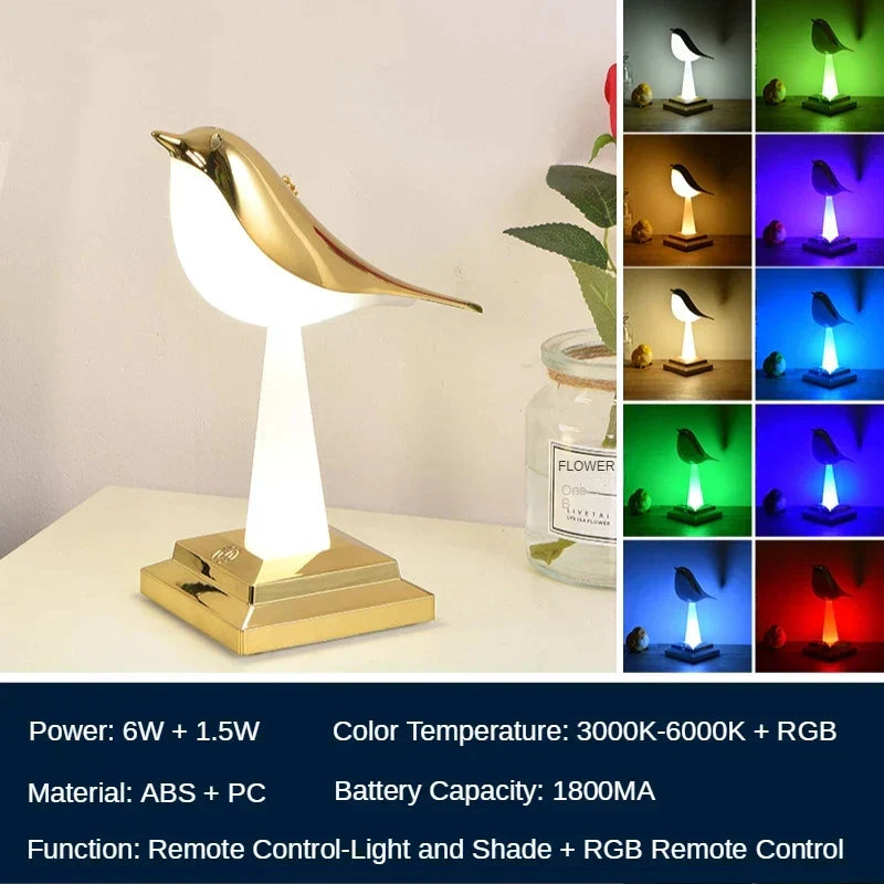 Missbird-V2 Ekster Bird Table Lamp