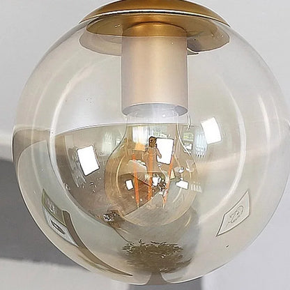 ModernOrb - Glass Ball Ceiling Lamp Mount