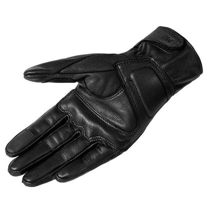 Leather Touchscreen Moto Gloves Waterproof