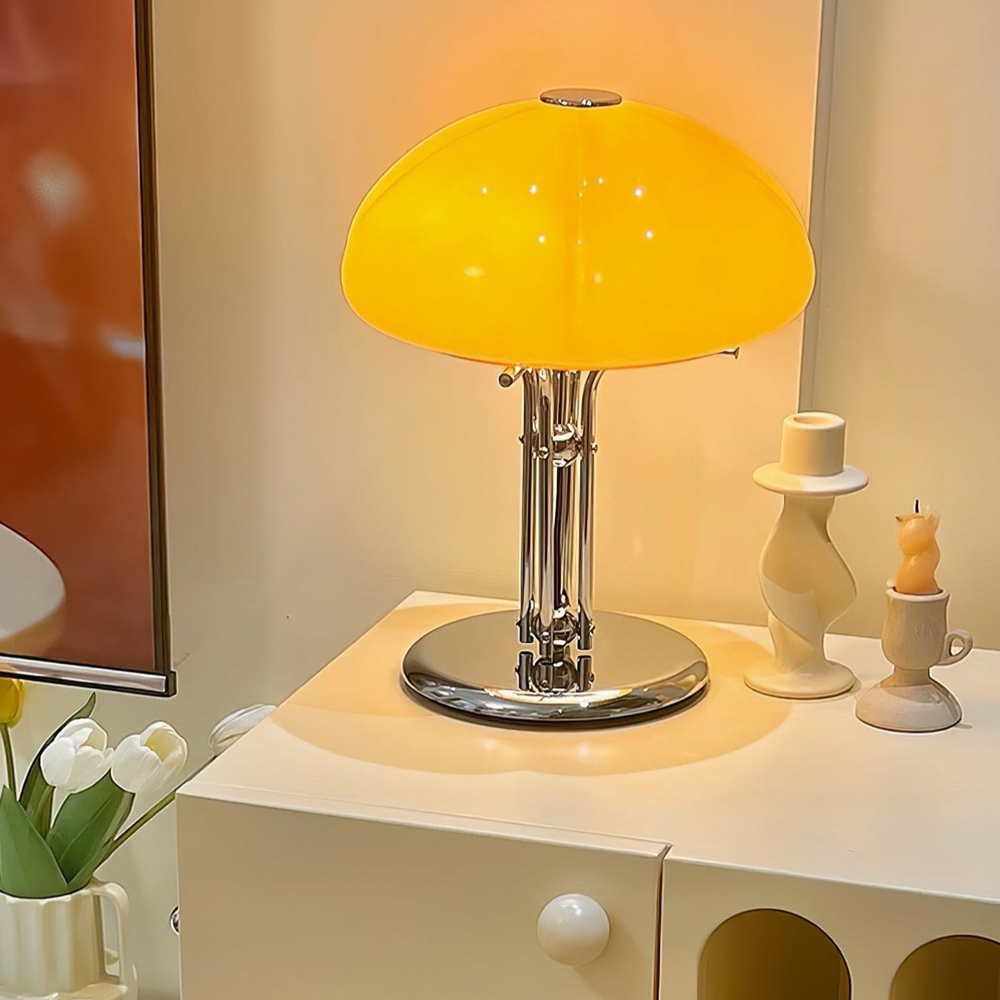 Mushroom Bauhaus Table Lamp