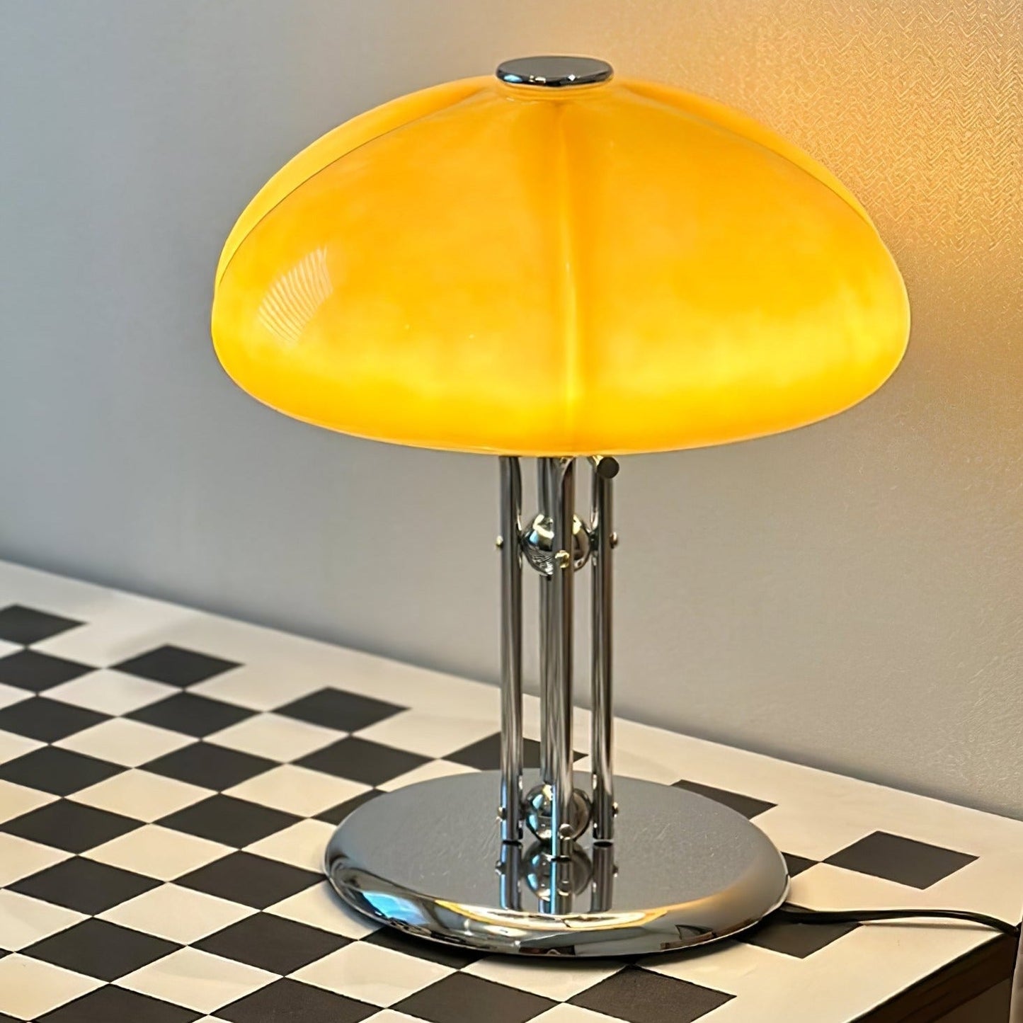 Mushroom Bauhaus Table Lamp