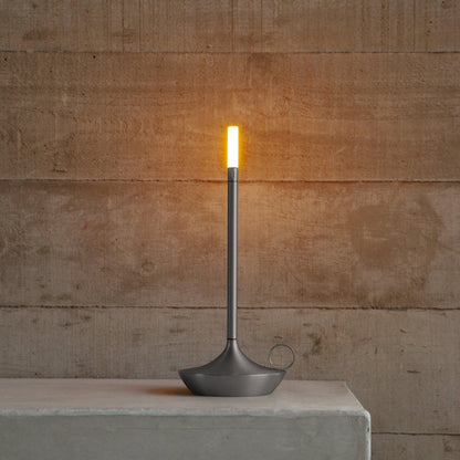 Nordic Candle Holder Light – Minimalistic Scandinavian Table Lamp