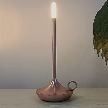 Nordic Candle Holder Light – Minimalistic Scandinavian Table Lamp